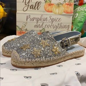 🤩Chiara Ferragni Stars Glitter Espadrilles🌟